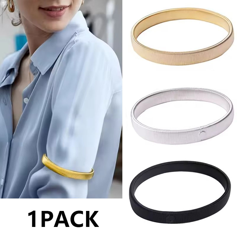 Men'S Accessories Holder - Adjustable Elastic Armband Shirt Sleeve Holder
