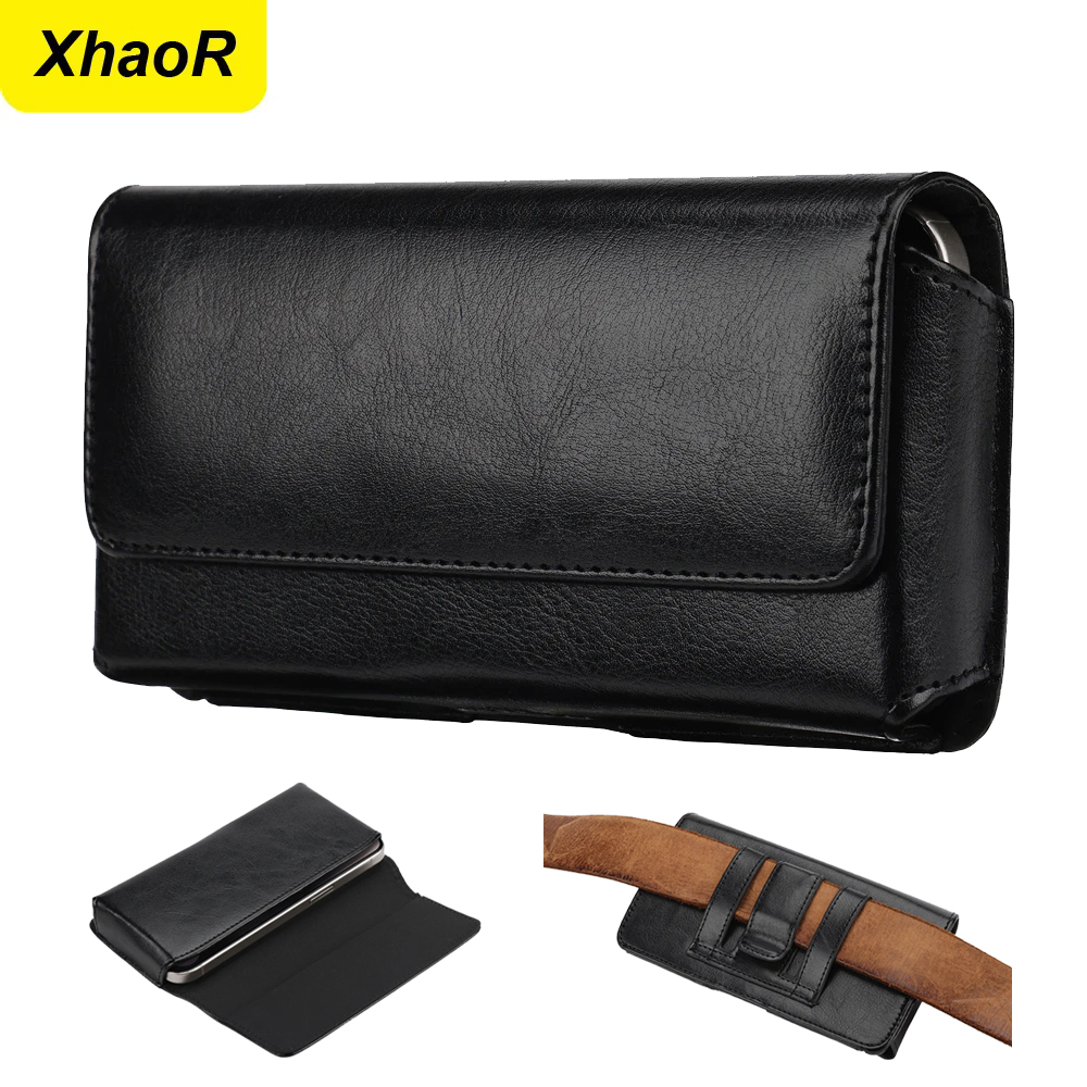 Men Accessories Pack - Universal Leather Belt Clip Bag Case