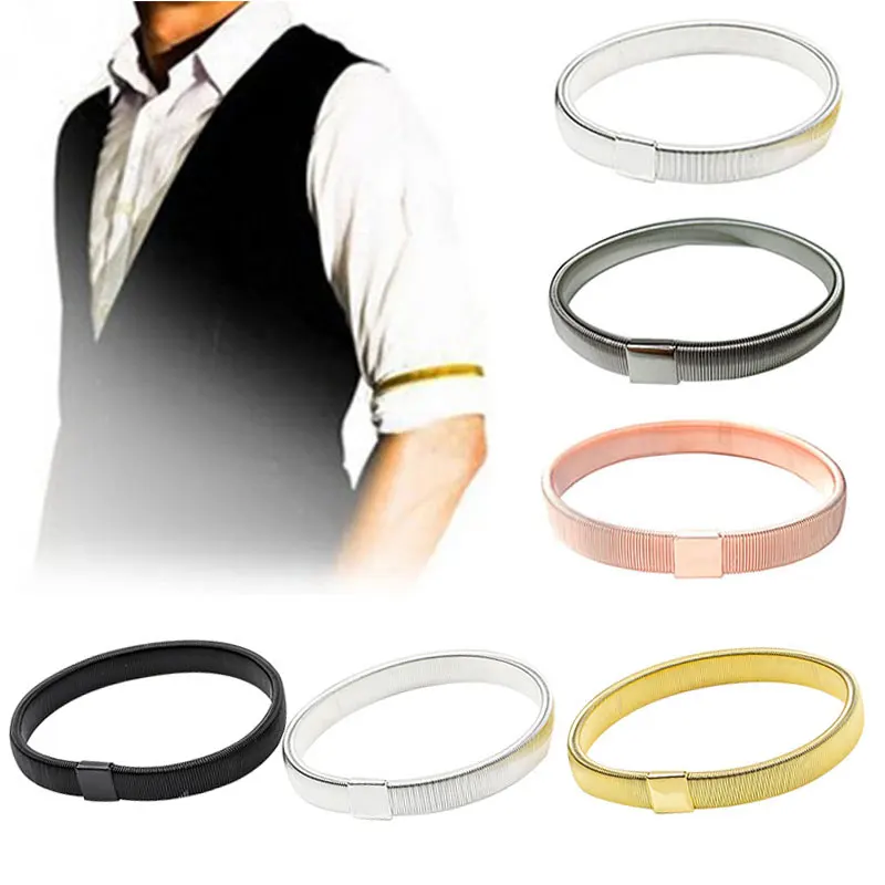 2pcs Men Elasticated Arm Band  - огляд і ціна Men'S Accessories Holder