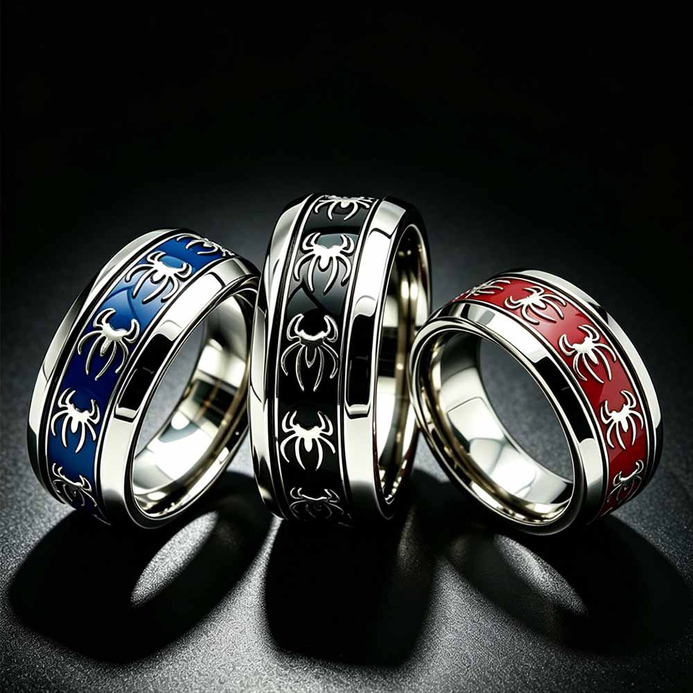 New Vintage Punk Spider Ring 3 - огляд і ціна Men Accessories Wholesale