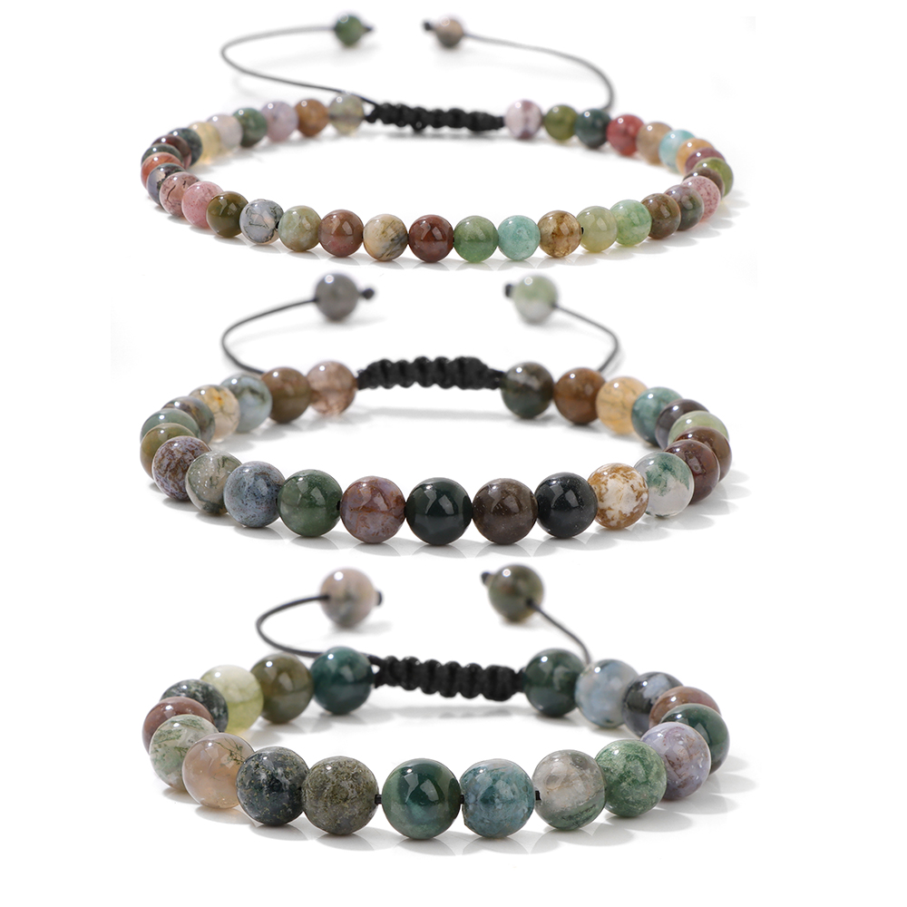 Adjustable Indian Agates Beads - огляд і ціна Men Accessories India