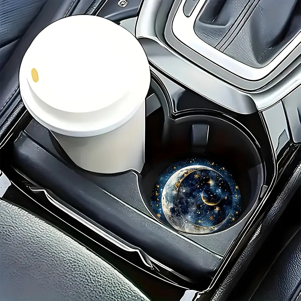 2pcs Starry Night Moon Car Cup - огляд і ціна Men'S Accessories Holder