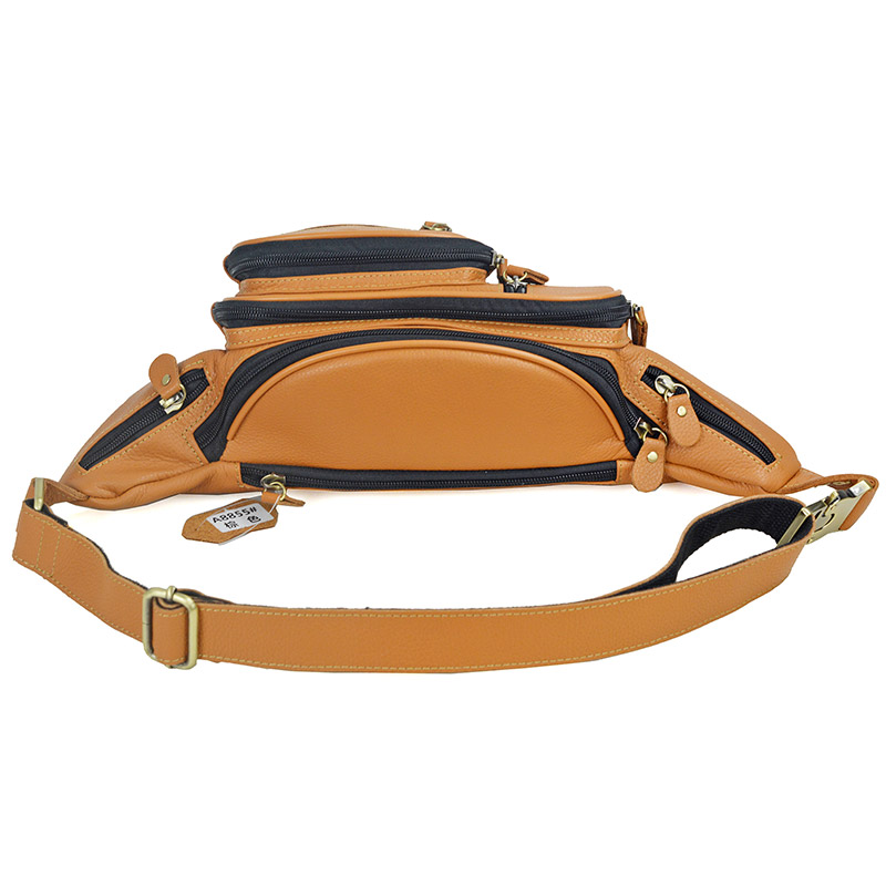 Men Genuine Leather Waist Pack - огляд і ціна Men Accessories Pack