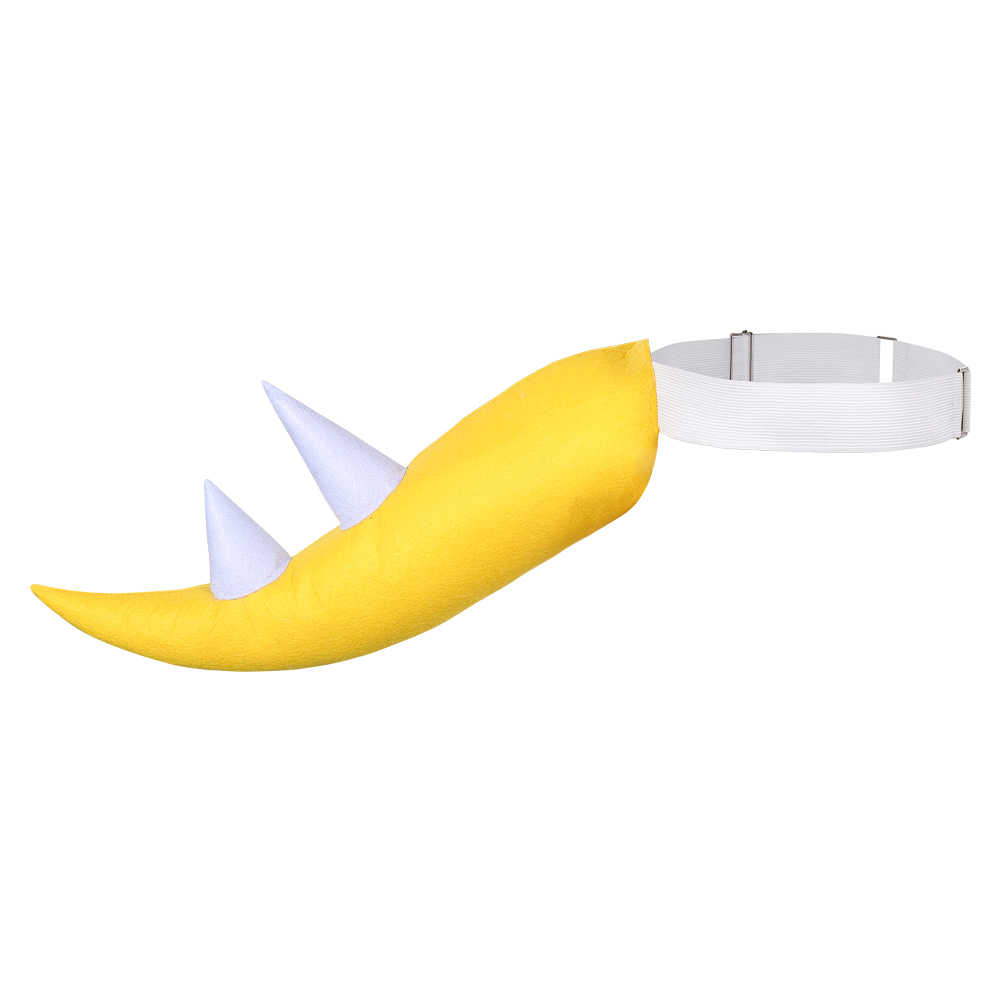 Bowser Jr Cosplay Yellow Tail  - огляд і ціна Men'S Yellow Accessories