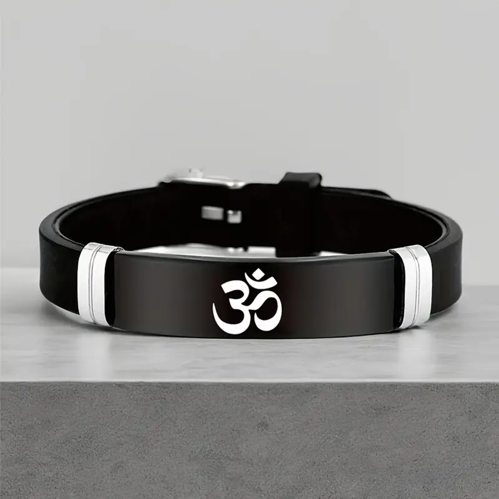 Stainless Steel Indian Sanskri - огляд і ціна Men Accessories India