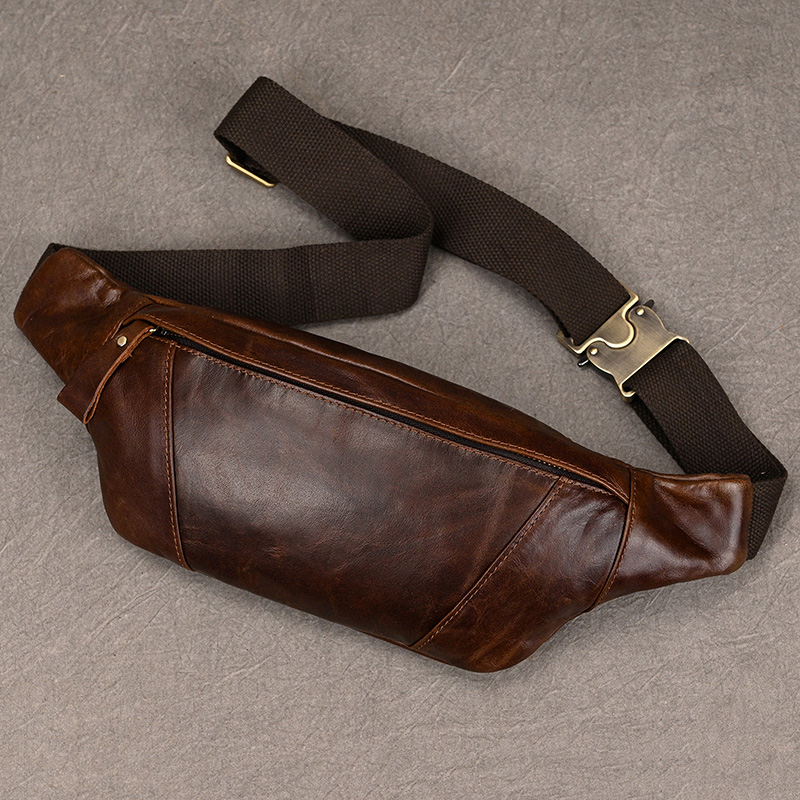 Men's Leather Chest Bags Cross - огляд і ціна Men Accessories Pack