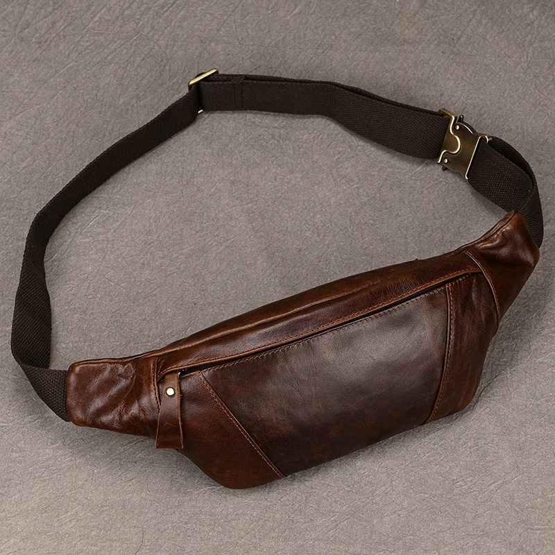 Men's Leather Chest Bags Cross - огляд і ціна Men Accessories Pack