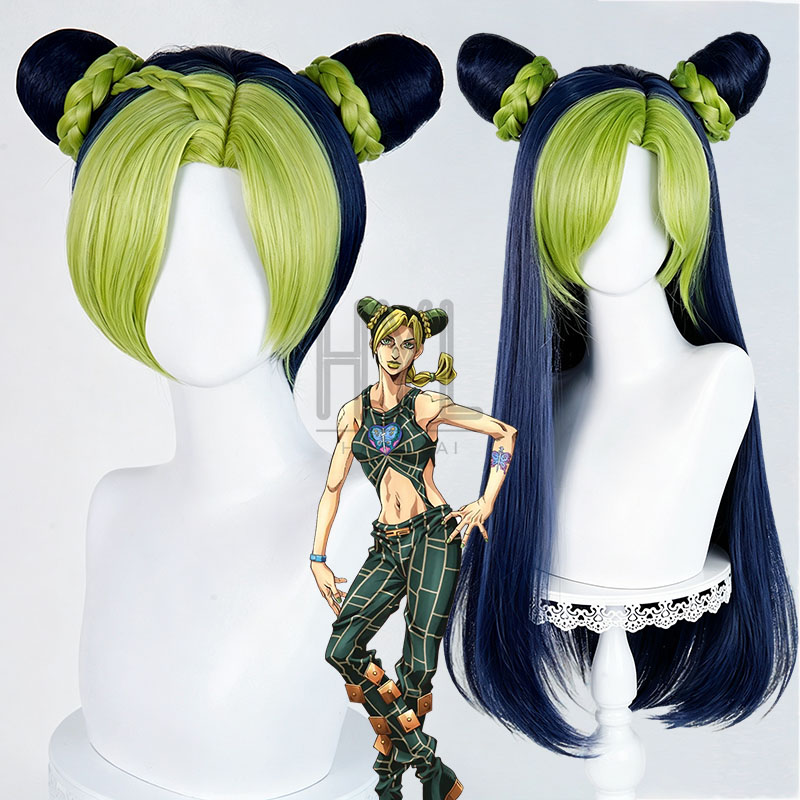Anime JOJO Jolyne Cujoh Cospla - огляд і ціна Men'S Yellow Accessories