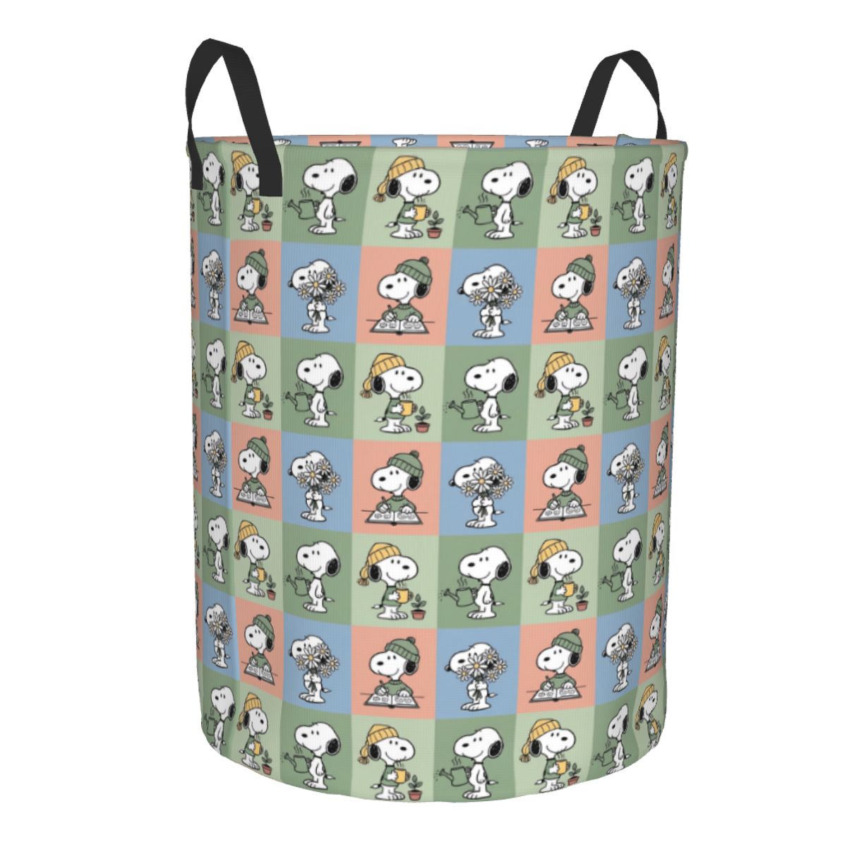 S-Snoopy Checkered Plaid Laund - огляд і ціна Men Accessories Hamper