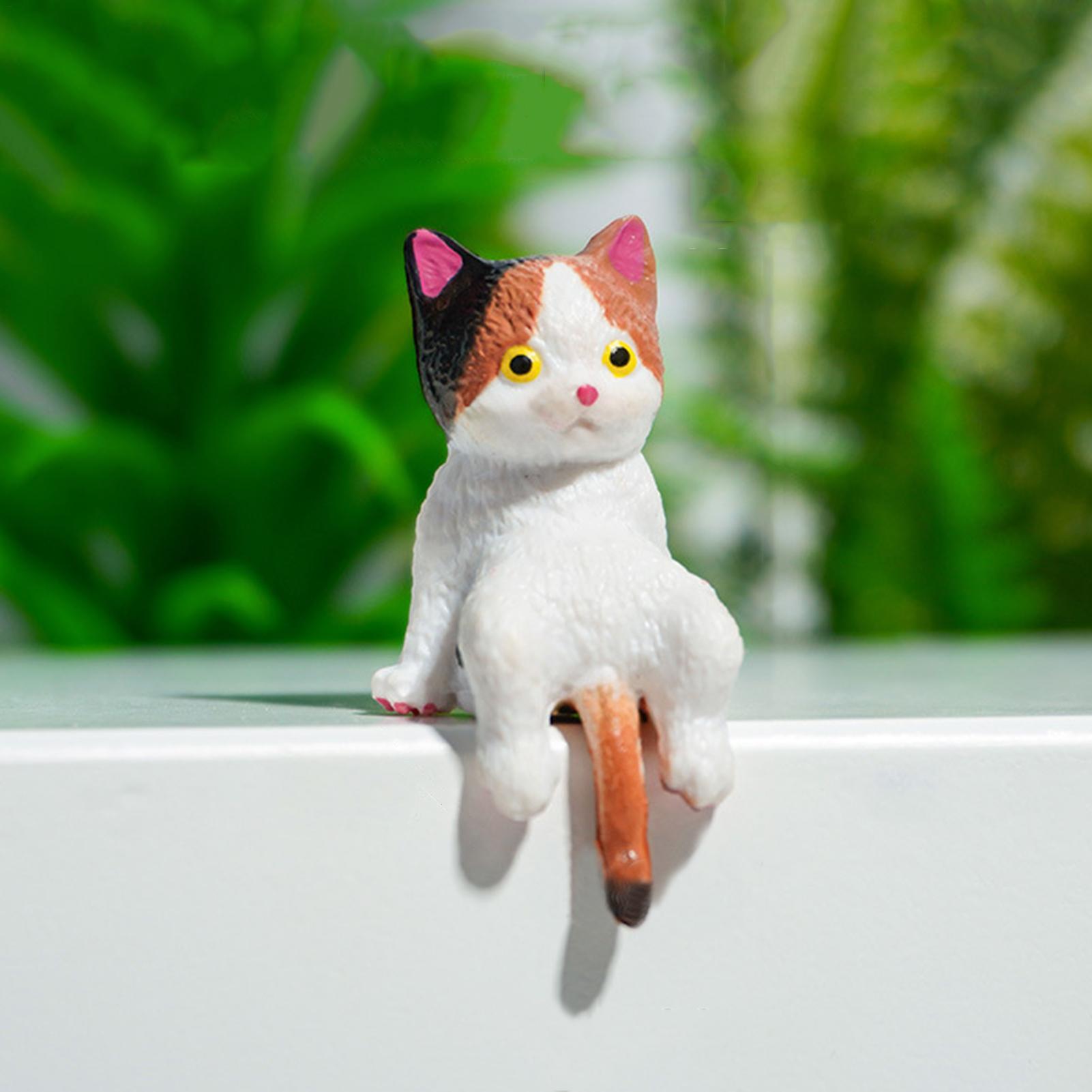 10pcs Cute Mini Cat Ornament C - огляд і ціна Men Accessories India