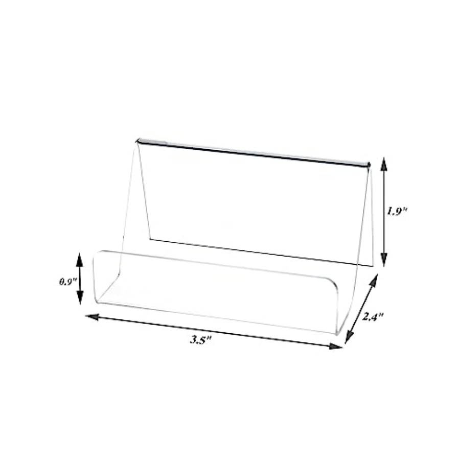 Acrylic Business Card Holder f - огляд і ціна Men'S Accessories Holder