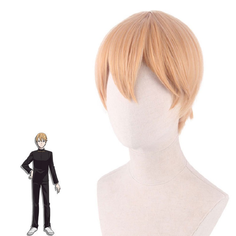 Shirogane Miyuki cosplay wig A - огляд і ціна Men'S Yellow Accessories