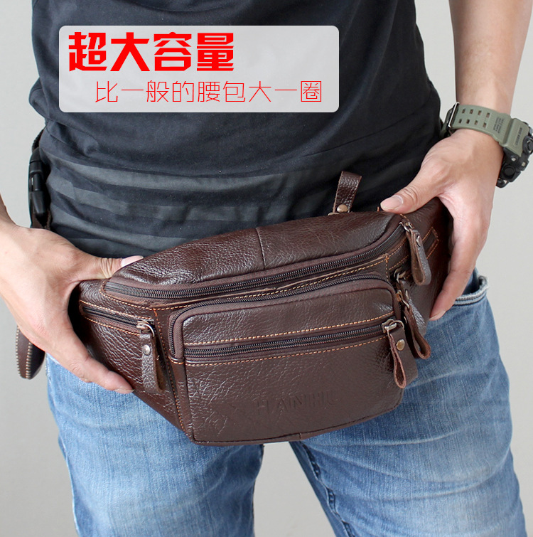 Genuine Cowhide Leather Waist  - огляд і ціна Men Accessories Pack