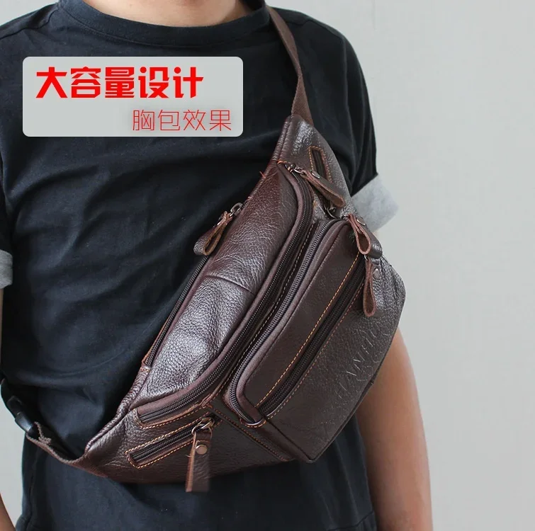 Genuine Cowhide Leather Waist  - огляд і ціна Men Accessories Pack
