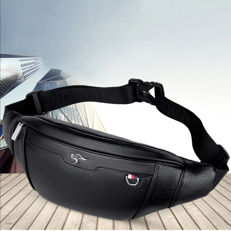 Business Leather Waist Bag Mul - огляд і ціна Men Accessories Pack