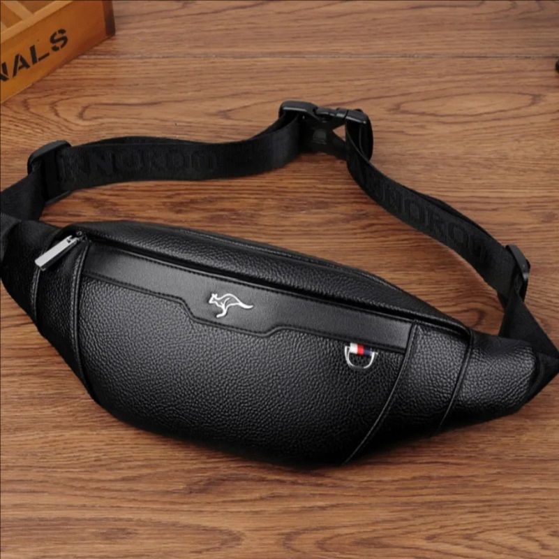 Business Leather Waist Bag Mul - огляд і ціна Men Accessories Pack