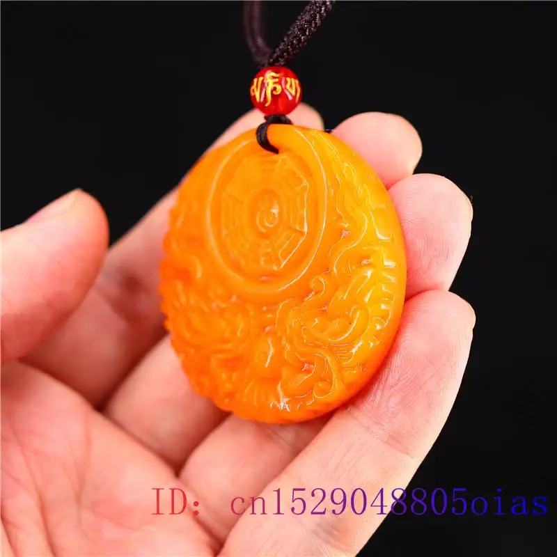 Yellow Jade Dragon Pendant Gif - огляд і ціна Men'S Yellow Accessories