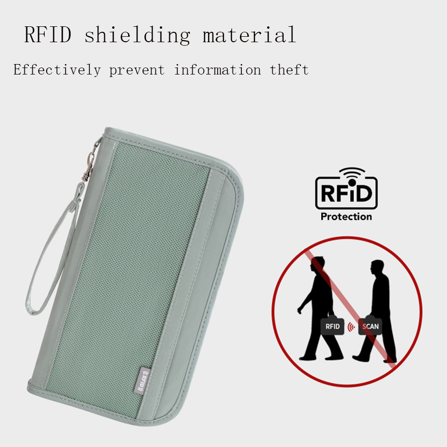 1 Pcs Travel Wallet RFID Block - огляд і ціна Card Case Minimalist