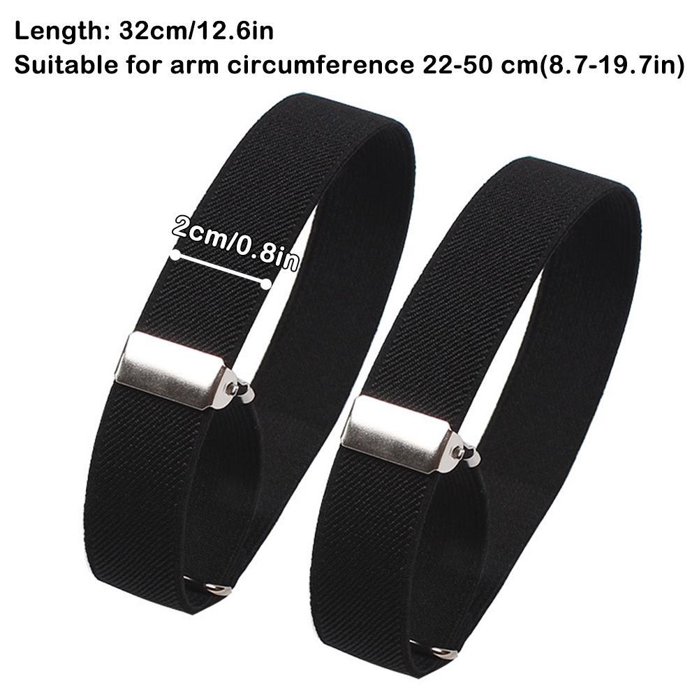 2pcs Adjustable Elastic Armban - огляд і ціна Men'S Accessories Holder