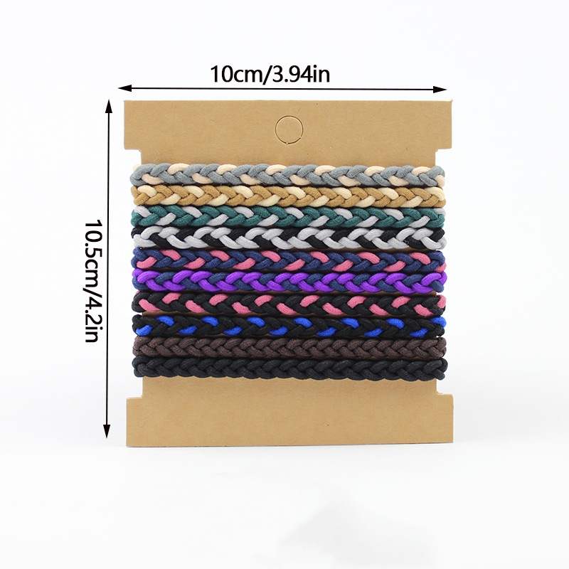 10pcs Boho Hair Ties Bracelets - огляд і ціна Men'S Accessories Holder