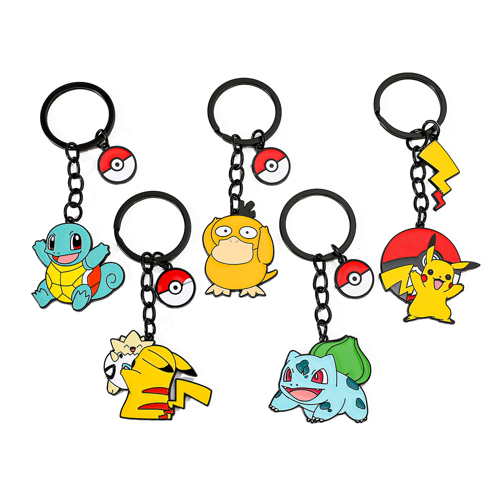 Kawaii Pokemon Keychain for Bo - огляд і ціна Men Accessories Wholesale