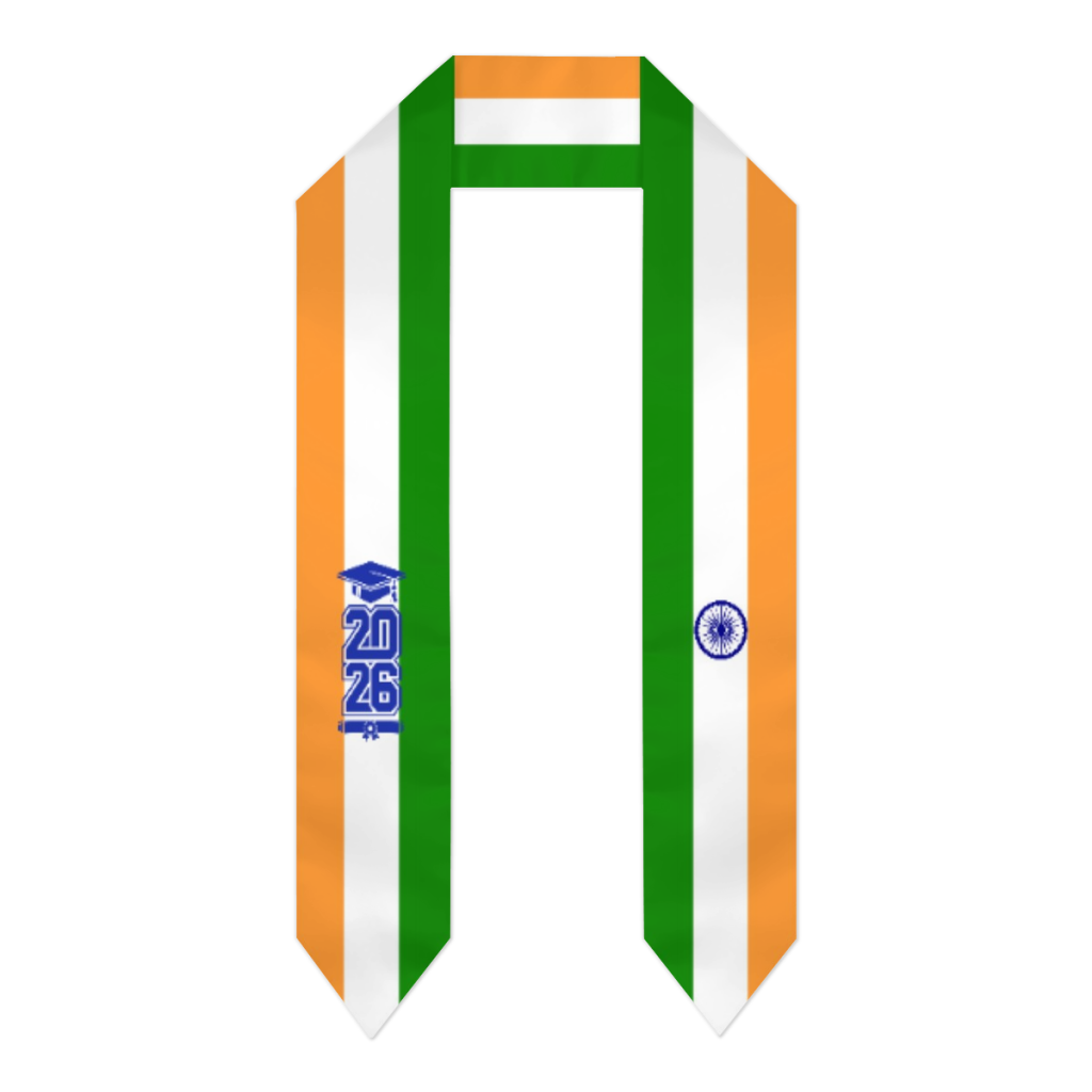 Class of 2026 India Flag Scarf - огляд і ціна Men Accessories India