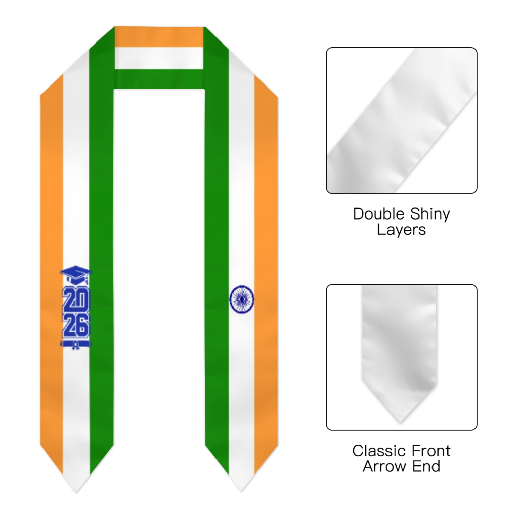 Class of 2026 India Flag Scarf - огляд і ціна Men Accessories India