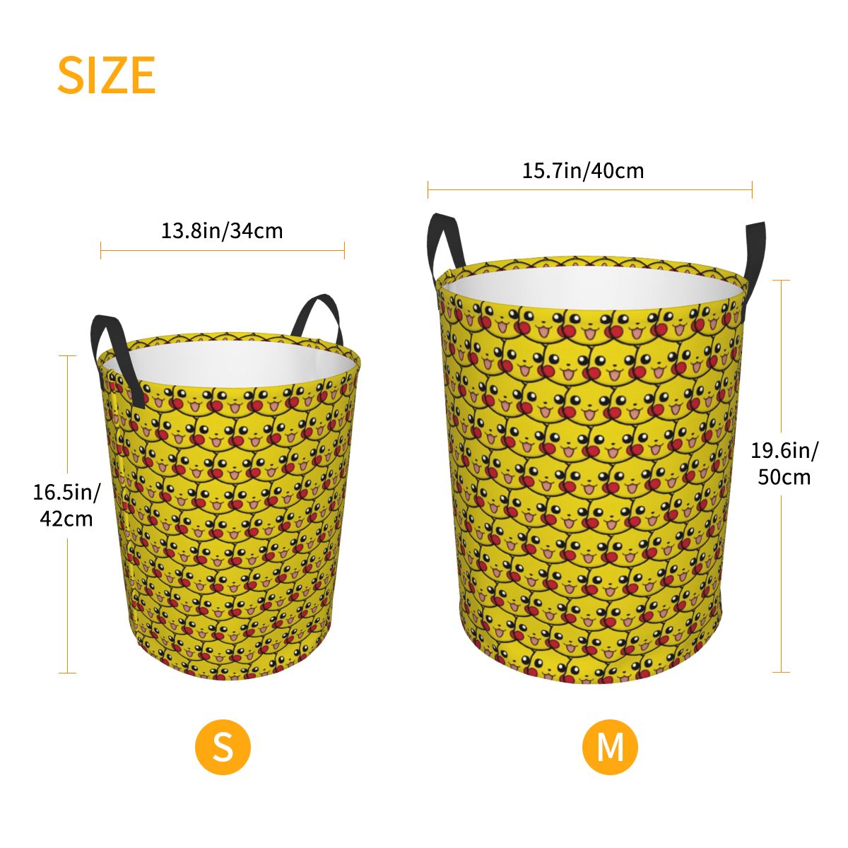 Pikachu Seamless Pattern Pokem - огляд і ціна Men Accessories Hamper