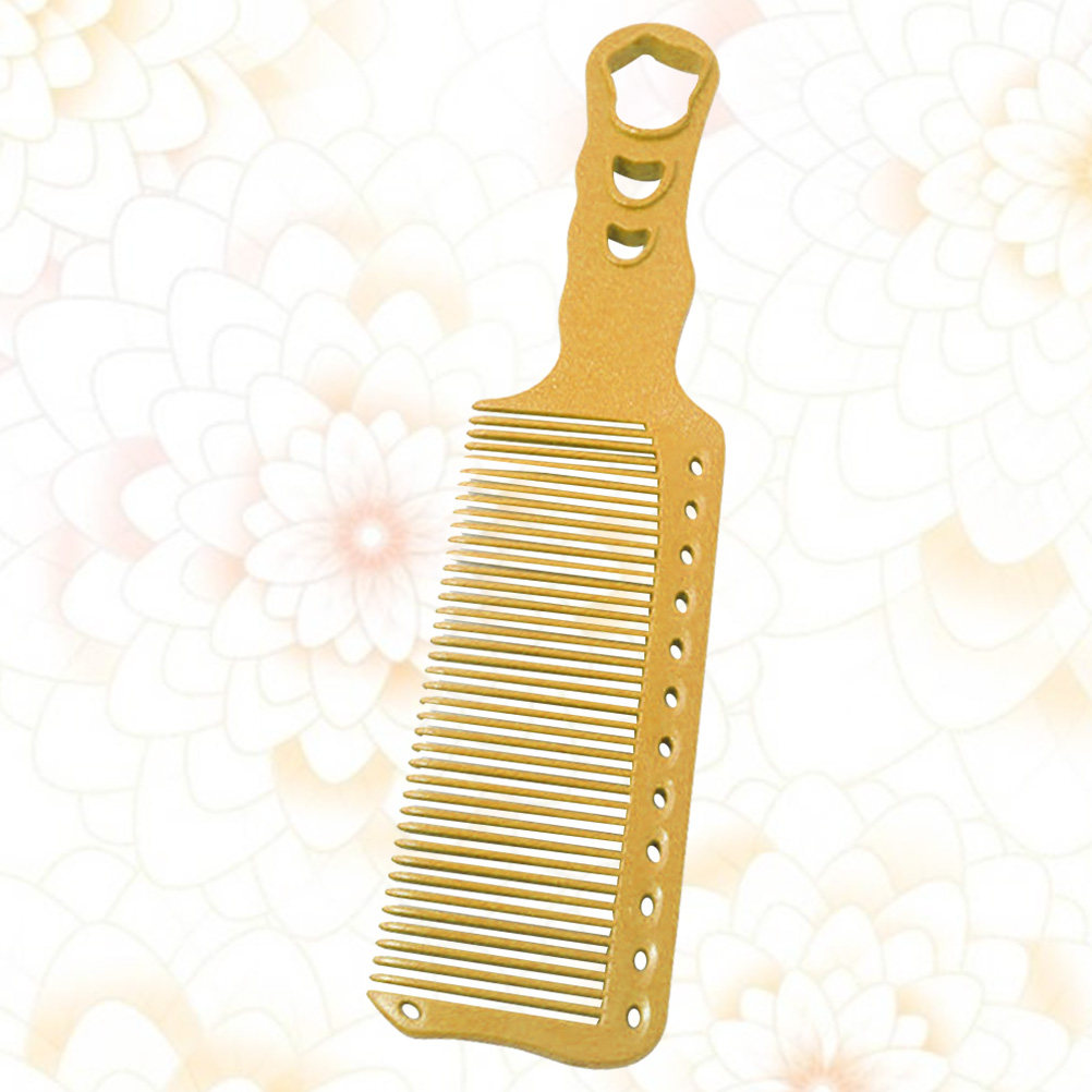 Resin Hair Cutting Comb Yellow - огляд і ціна Men'S Yellow Accessories