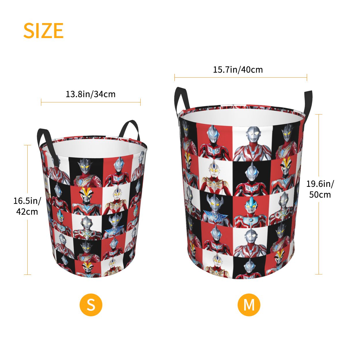 Checkered Plaid Ultraman Comic - огляд і ціна Men Accessories Hamper