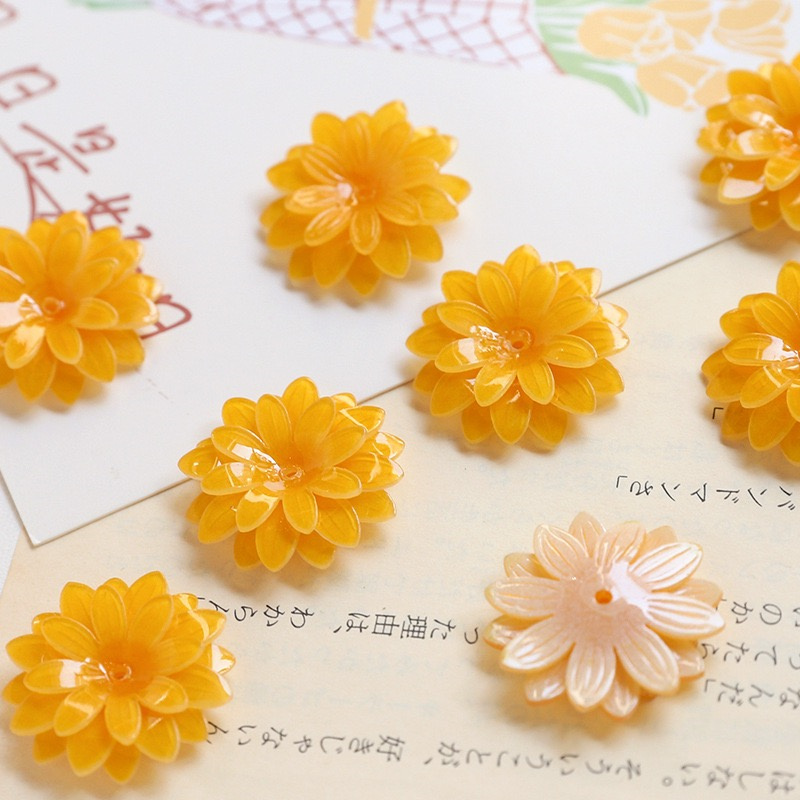 50pcs/lot 24mm yellow color pr - огляд і ціна Men'S Yellow Accessories