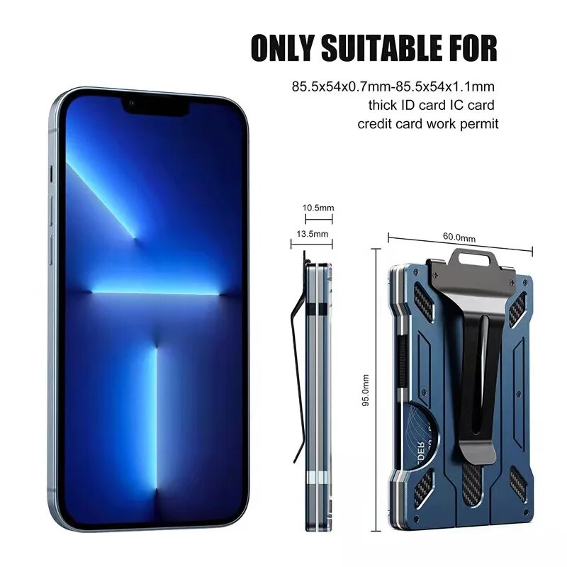 Minimalist Slim Wallet for Men - огляд і ціна Card Case Minimalist